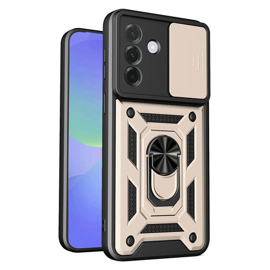 Futrola za Samsung Galaxy A37 5G, Techsuit, CamShield, Zlatna