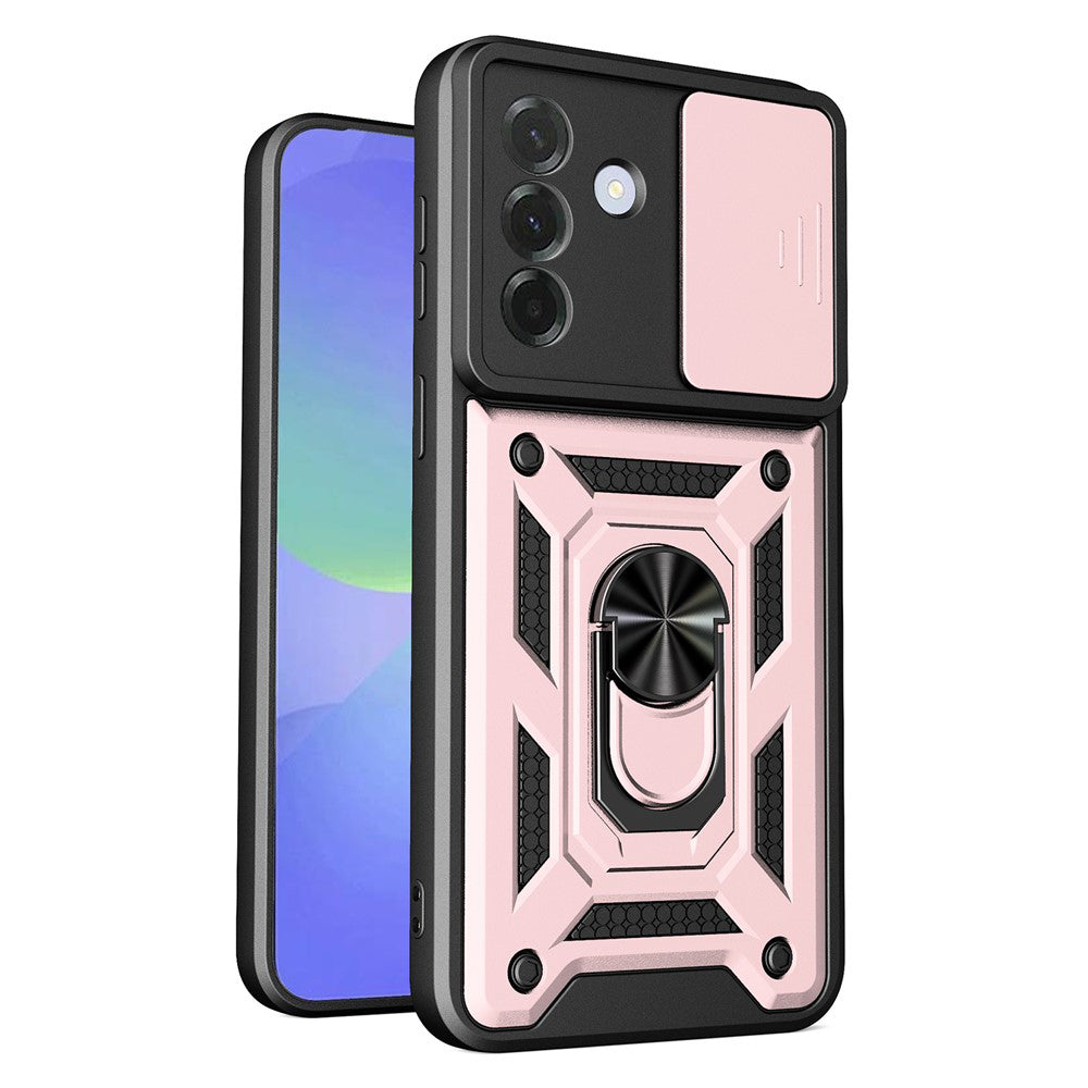 Futrola za Samsung Galaxy A37 5G, Techsuit, CamShield, Zlatno Roza