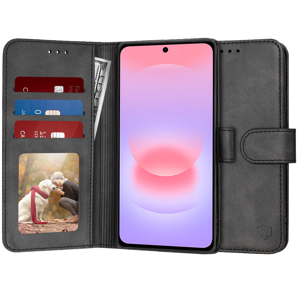 Futrola za Samsung Galaxy A37 5G, Techsuit, Diary Book, Crna