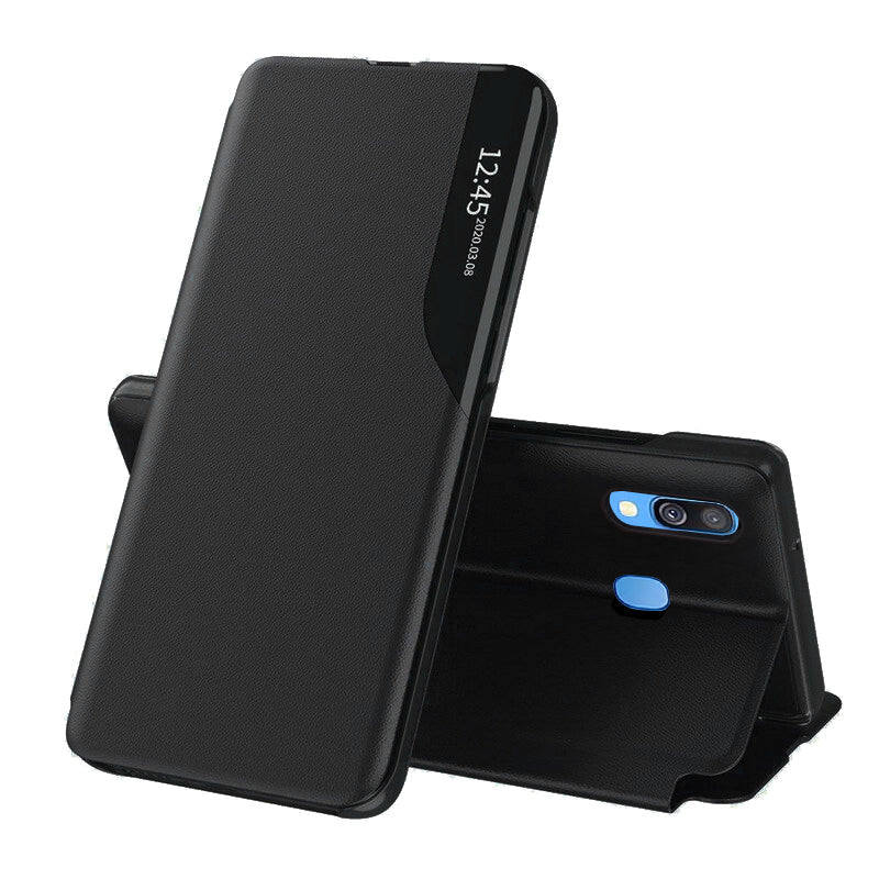 Maska za Samsung Galaxy A40 A405, Techsuit, eFold, Crna