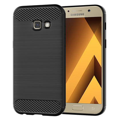 Maska za Samsung Galaxy A5 (2017) A520, Techsuit, Karbon, Crna