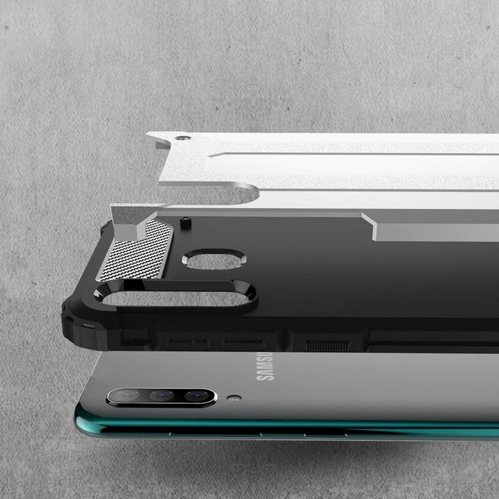 Maska za Samsung Galaxy A50s A507 / A30s A307 / A50 A505, Techsuit, Hybrid Armor, Crna