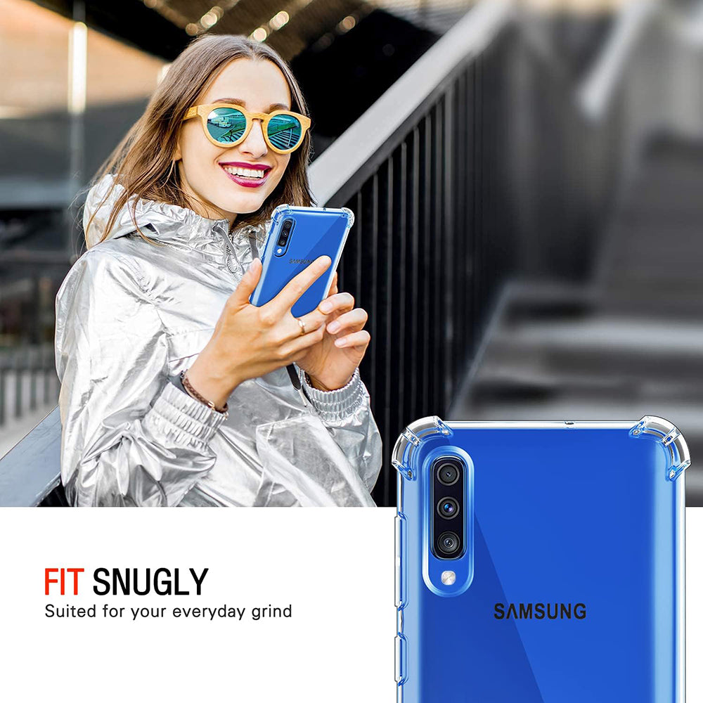 Maska za Samsung Galaxy A50s A507 / A30s A307 / A50 A505, Techsuit, Otporna na udarce, Prozirna