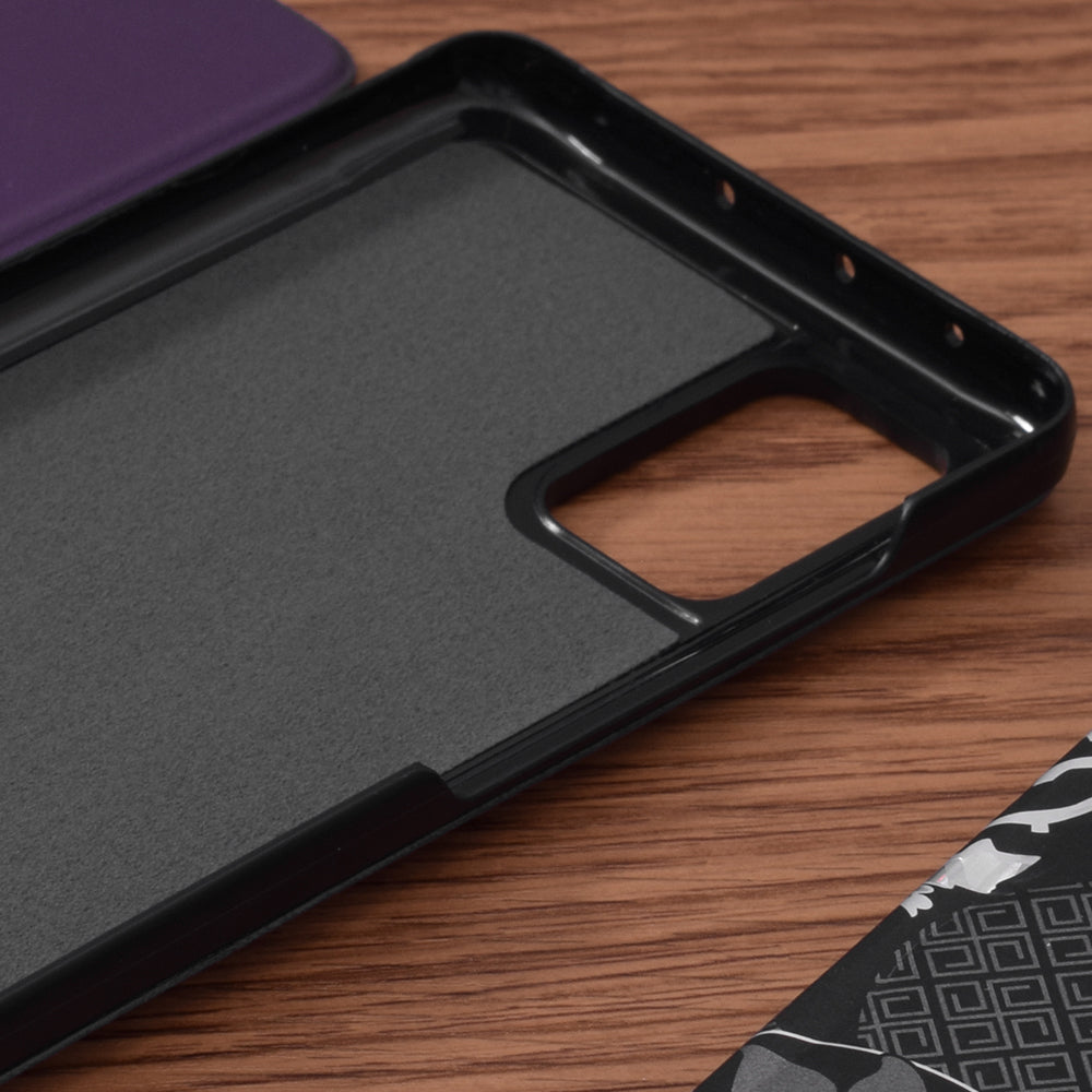 Maska za Samsung Galaxy A51 A515, Techsuit, eFold, Ljubičasta