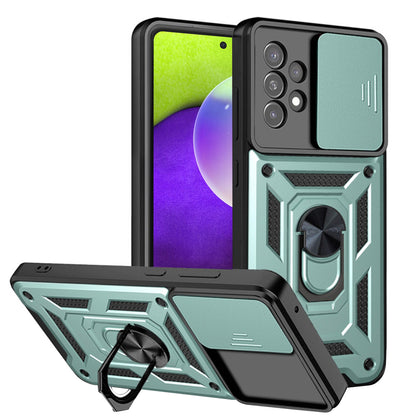 Maska za Samsung Galaxy A52s 5G A528 / A52 5G A526 / A52 A525, Techsuit, CamShield, Zelena