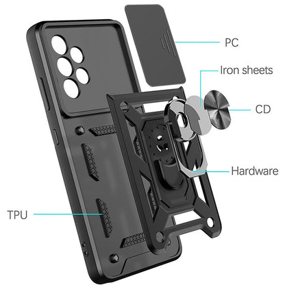 Maska za Samsung Galaxy A52s 5G A528 / A52 5G A526 / A52 A525, Techsuit, CamShield, Zelena