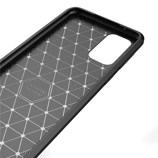 Maska za Samsung Galaxy A52s 5G A528 / A52 5G A526 / A52 A525, Techsuit, Karbon, Crna
