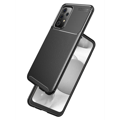Maska za Samsung Galaxy A52s 5G A528 / A52 5G A526 / A52 A525, Techsuit, CarbonFiber, Crna