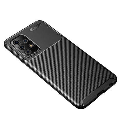 Maska za Samsung Galaxy A52s 5G A528 / A52 5G A526 / A52 A525, Techsuit, CarbonFiber, Crna