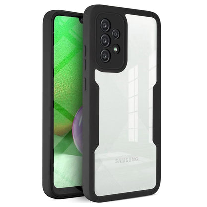 Maska za Samsung Galaxy A52s 5G A528 / A52 5G A526 / A52 A525, Techsuit, ColorVerse 360, Crna