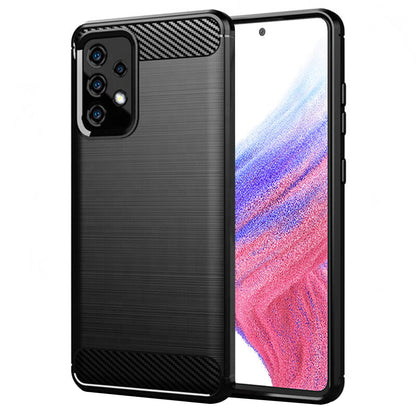 Maska za Samsung Galaxy A53 5G A536, Techsuit, Karbon, Crna