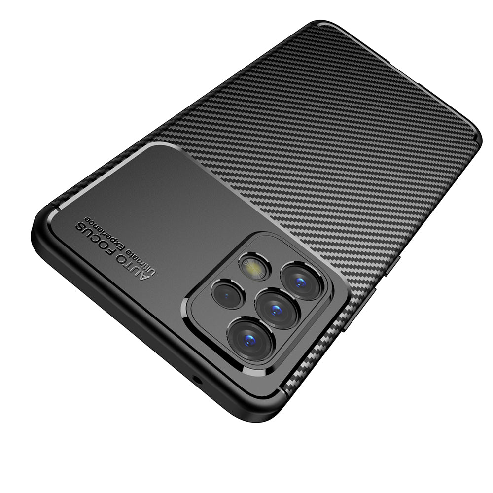 Maska za Samsung Galaxy A53 5G A536, Techsuit, CarbonFiber, Crna