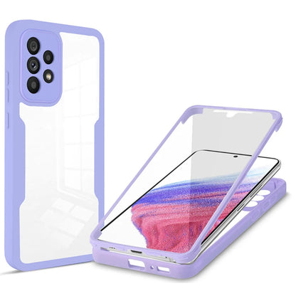 Maska za Samsung Galaxy A53 5G A536, Techsuit, ColorVerse 360, Ljubičasta