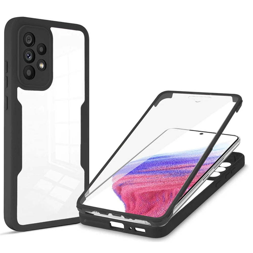 Maska za Samsung Galaxy A53 5G A536, Techsuit, ColorVerse 360, Crna