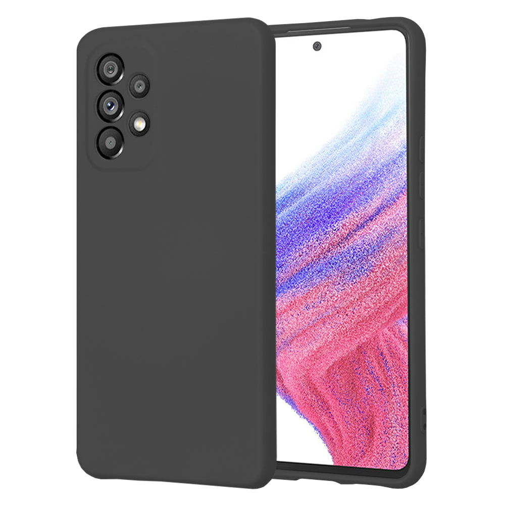 Maska za Samsung Galaxy A53 5G A536, Techsuit, SoftFlex, Crna