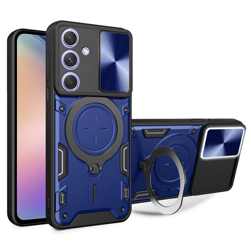 Maska za Samsung Galaxy A54 A546, Techsuit, CamGuard Pro, Plava