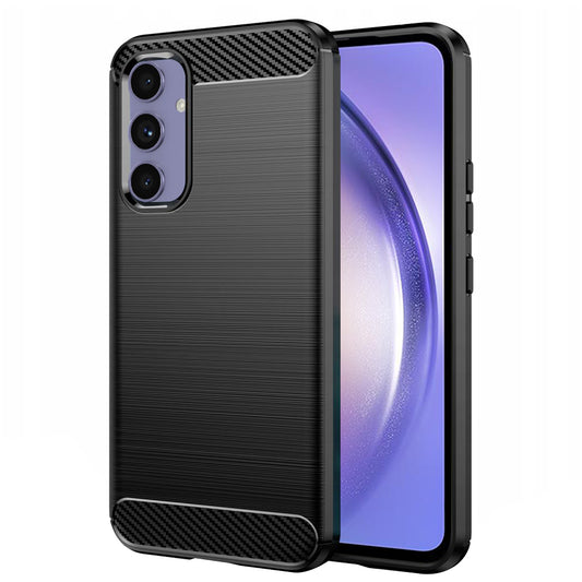 Maska za Samsung Galaxy A54 A546, Techsuit, Karbon, Crna