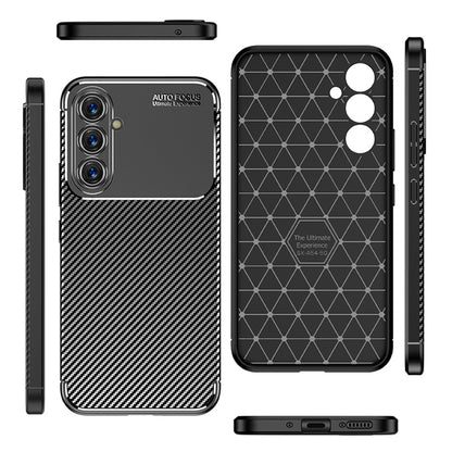 Maska za Samsung Galaxy A54 A546, Techsuit, CarbonFiber, Crna