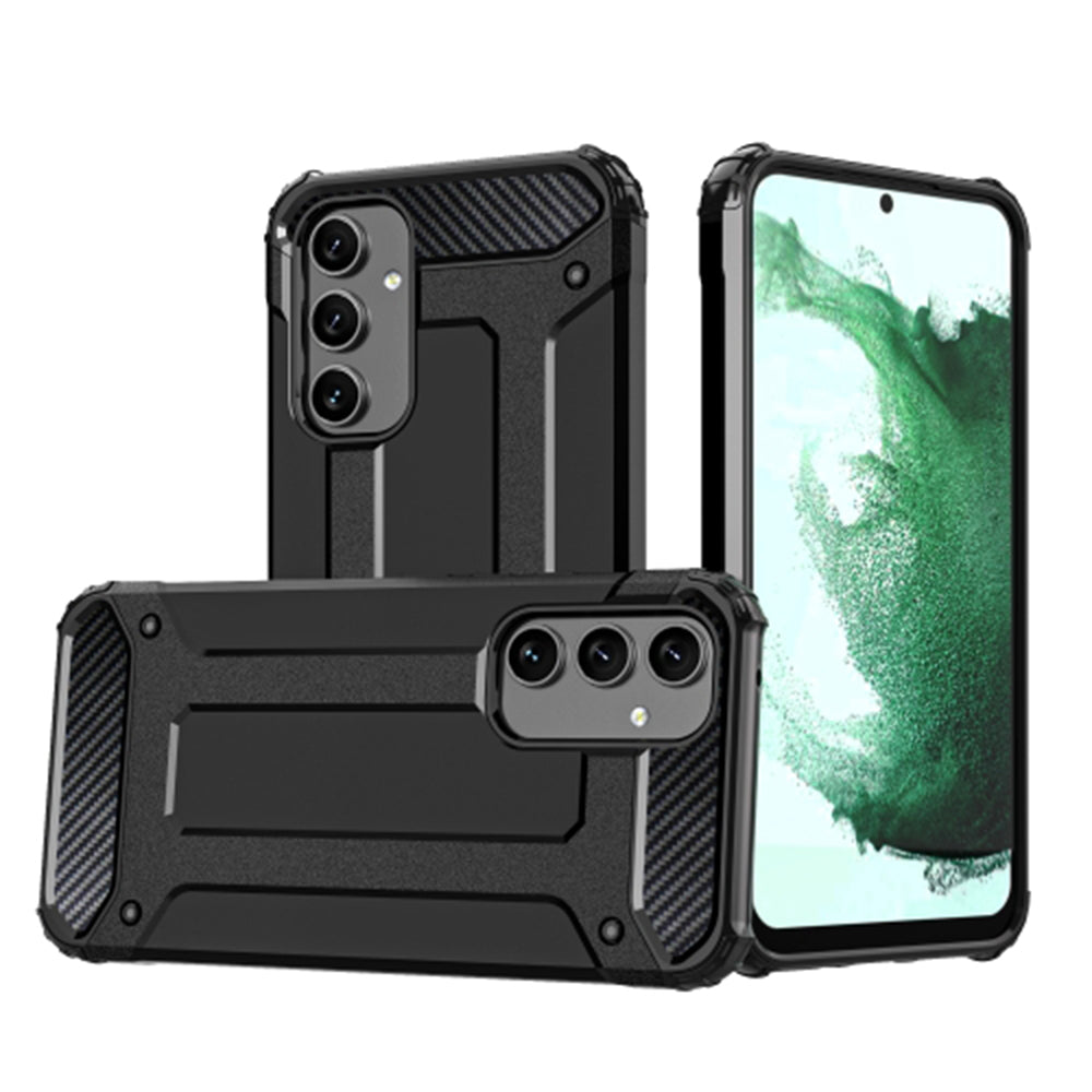 Maska za Samsung Galaxy A54 A546, Techsuit, Hybrid Armor, Crna