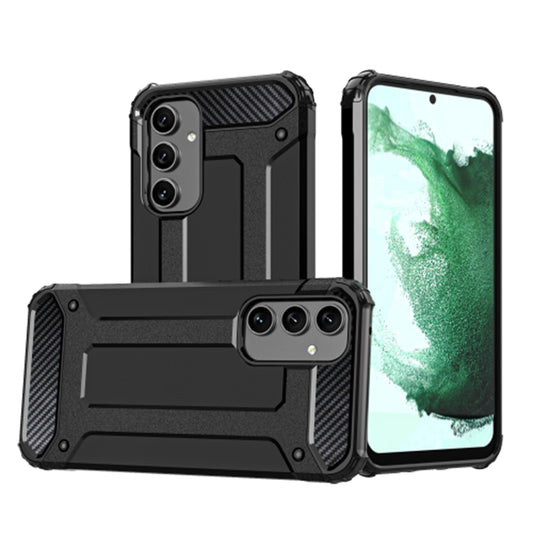 Maska za Samsung Galaxy A54 A546, Techsuit, Hybrid Armor, Crna