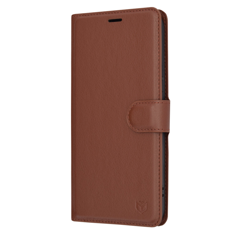 Futrola za Samsung Galaxy A54 A546, Techsuit, Kožna Folio, Smeđa