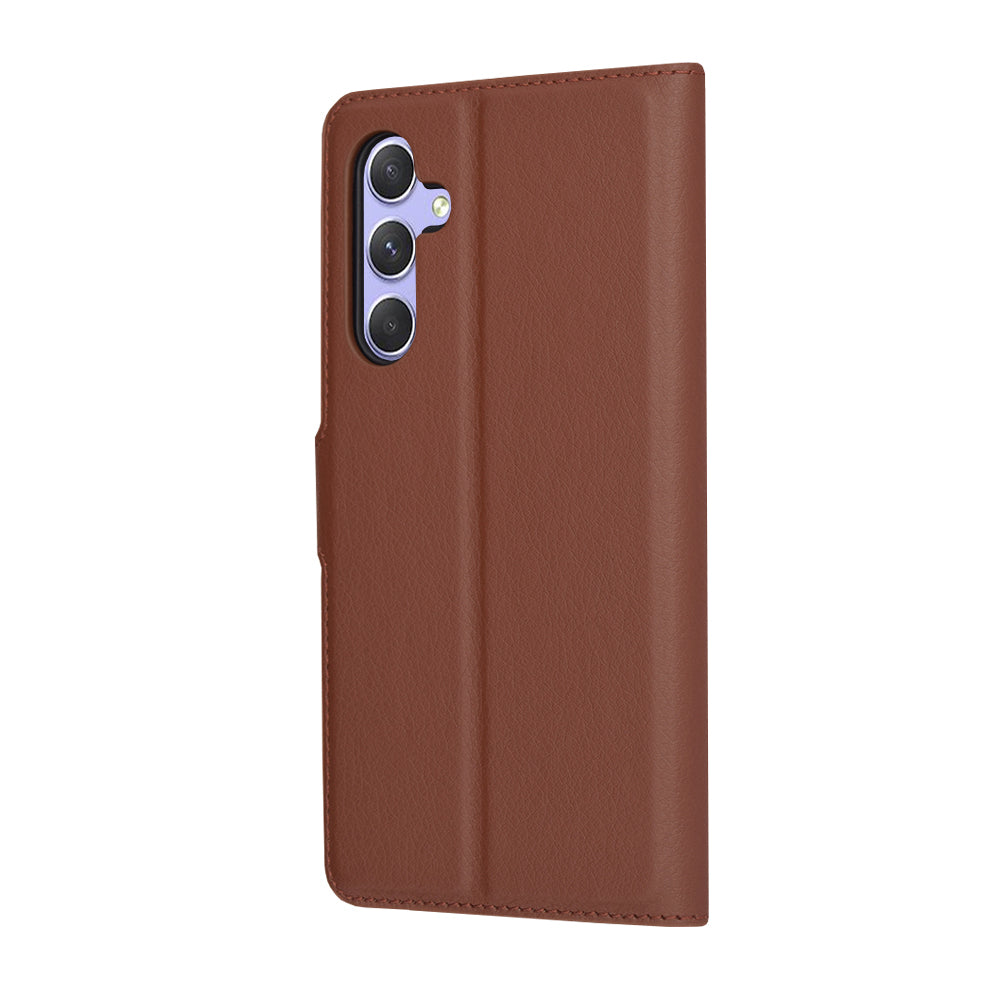 Futrola za Samsung Galaxy A54 A546, Techsuit, Kožna Folio, Smeđa