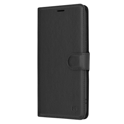 Futrola za Samsung Galaxy A54 A546, Techsuit, Kožna Folio, Crna