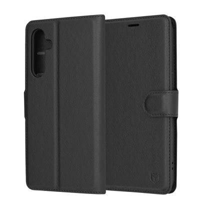 Futrola za Samsung Galaxy A54 A546, Techsuit, Kožna Folio, Crna