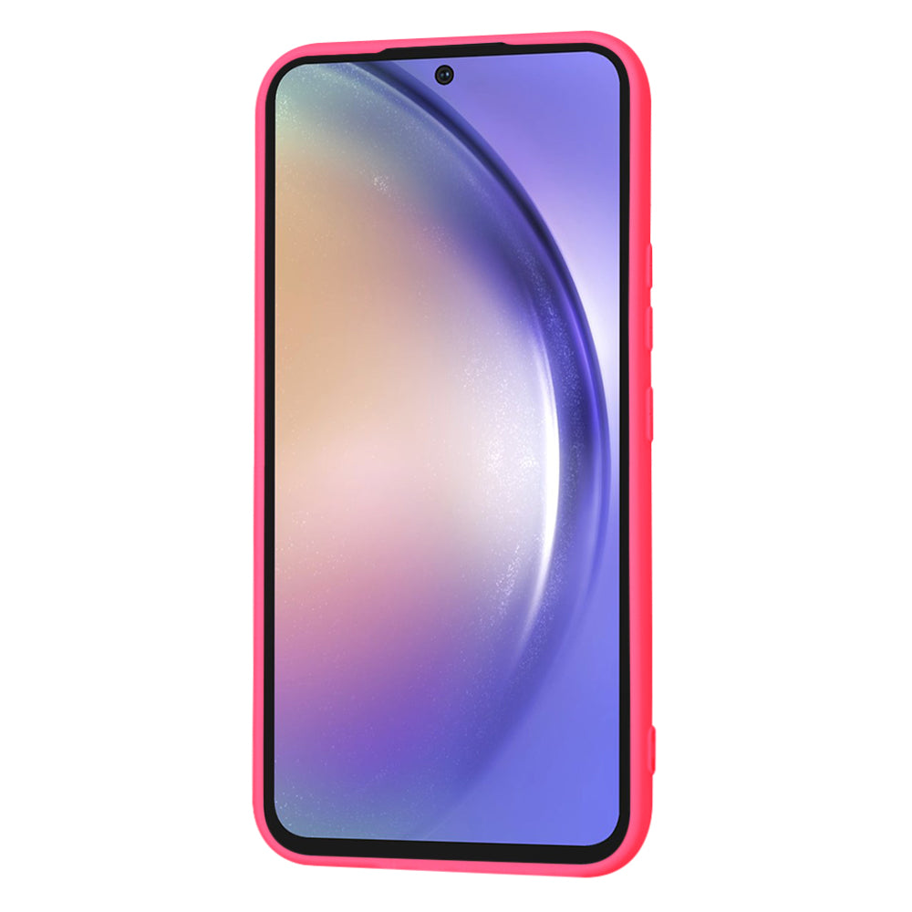 Maska za Samsung Galaxy A54 A546, Techsuit, SoftFlex, Tamno Roza