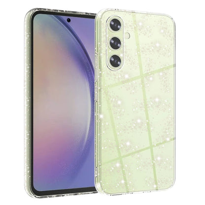 Maska za Samsung Galaxy A54 A546, Techsuit, SparkleSkin, Prozirna