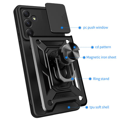 Maska za Samsung Galaxy A55 5G A556, Techsuit, CamShield, Plava