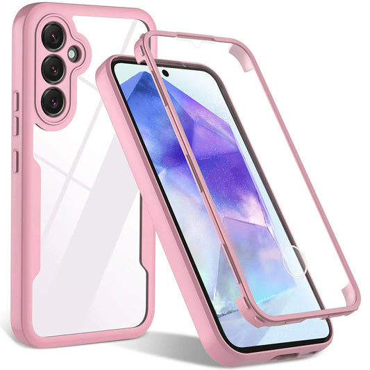 Maska za Samsung Galaxy A55 5G A556, Techsuit, ColorVerse 360, Roza
