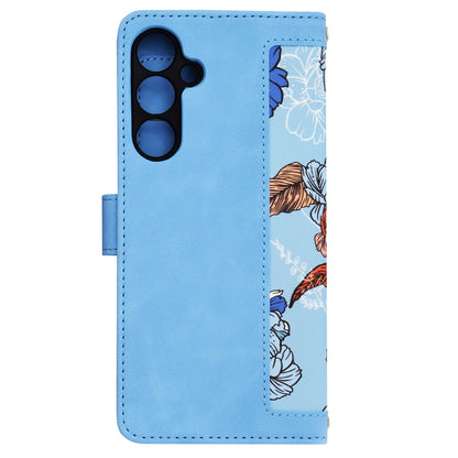 Maska za Samsung Galaxy A55 5G A556, Techsuit, FlipCraft, Plava