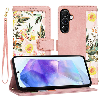 Futrola za Samsung Galaxy A55 5G A556, Techsuit, FlipCraft, Roza