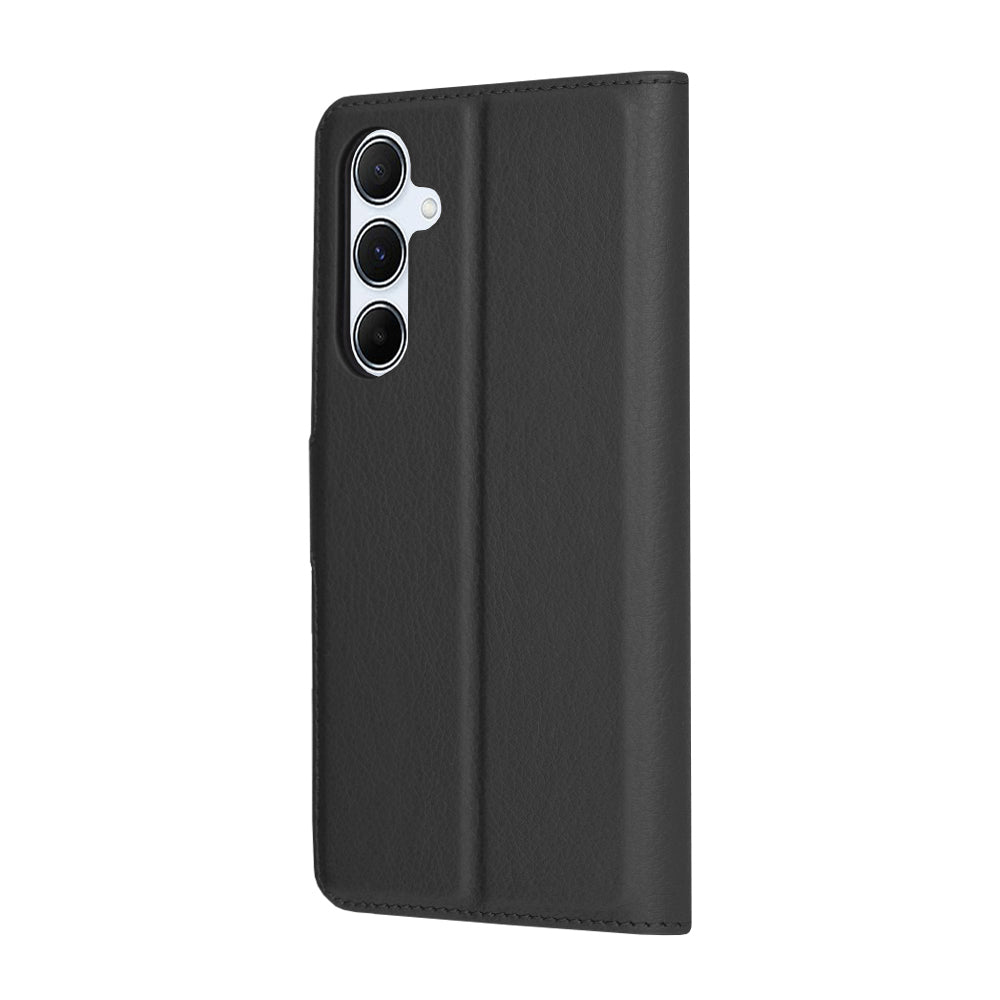 Futrola za Samsung Galaxy A55 5G A556, Techsuit, Kožna Folio, Crna
