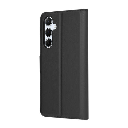 Futrola za Samsung Galaxy A55 5G A556, Techsuit, Kožna Folio, Crna