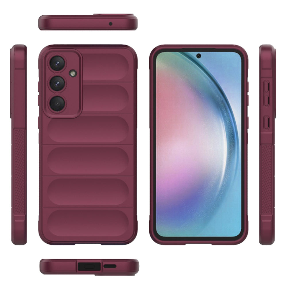 Maska za Samsung Galaxy A55 5G A556, Techsuit, Magic Shield, Ljubičasta