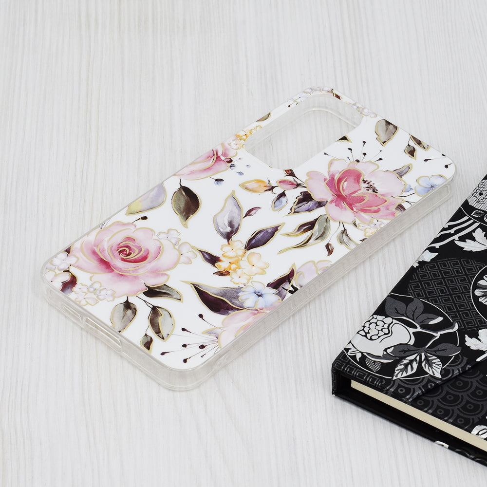 Maska za Samsung Galaxy A55 5G A556, Techsuit, Marble, Bijela