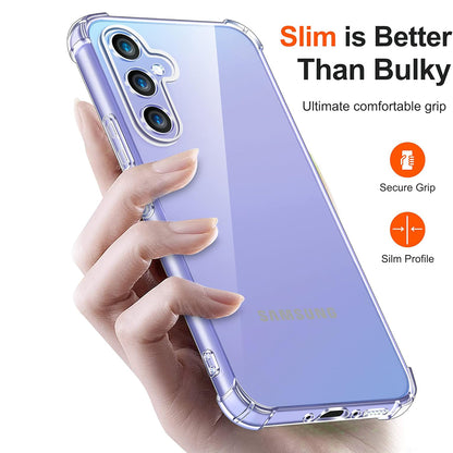Maska za Samsung Galaxy A55 5G A556, Techsuit, Otporna na udarce, Prozirna