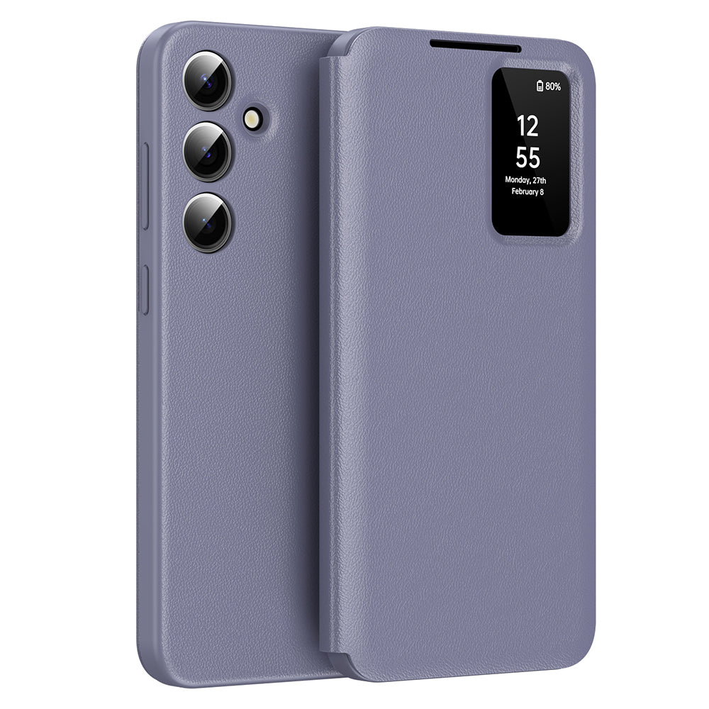 Maska za Samsung Galaxy A55 5G A556, Techsuit, SmartView, Ljubičasta