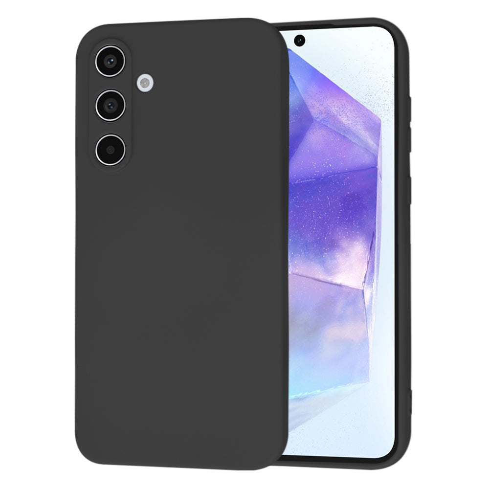 Maska za Samsung Galaxy A55 5G A556, Techsuit, SoftFlex, Crna