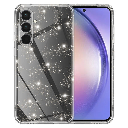 Maska za Samsung Galaxy A55 5G A556, Techsuit, SparkleSkin, Prozirna
