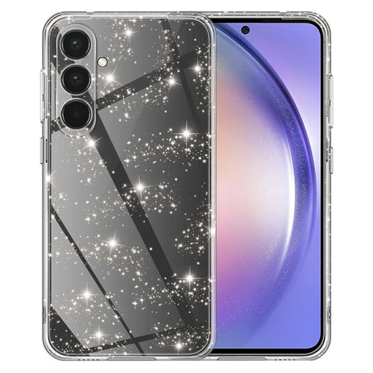 Maska za Samsung Galaxy A55 5G A556, Techsuit, SparkleSkin, Prozirna
