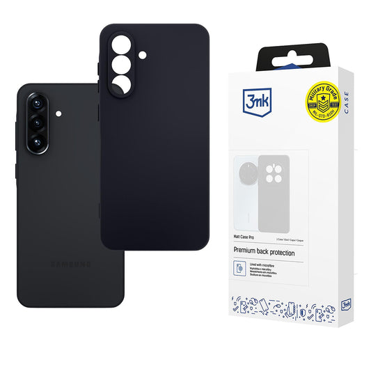 Maska za Samsung Galaxy A56 A566, 3MK, Crna Mat