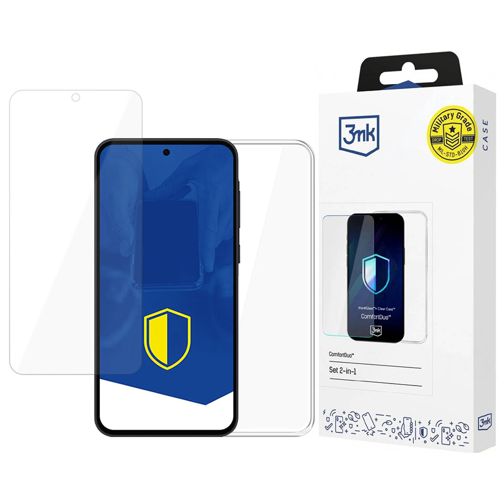 Maska za Samsung Galaxy A56 A566 / A36 A366, 3MK, ComfortDuo, Prozirna