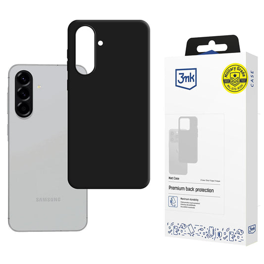 Maska za Samsung Galaxy A56 A566 / A36 A366, 3MK, Crna Mat