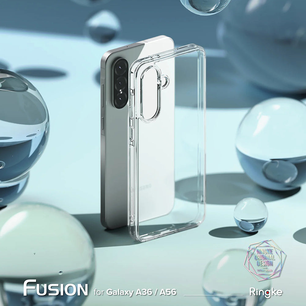 Maska za Samsung Galaxy A56 A566 / A36 A366, Ringke, Fusion, Prozirna
