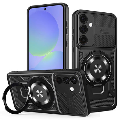 Maska za Samsung Galaxy A56 A566 / A36 A366, Techsuit, RuggedCam, Crna