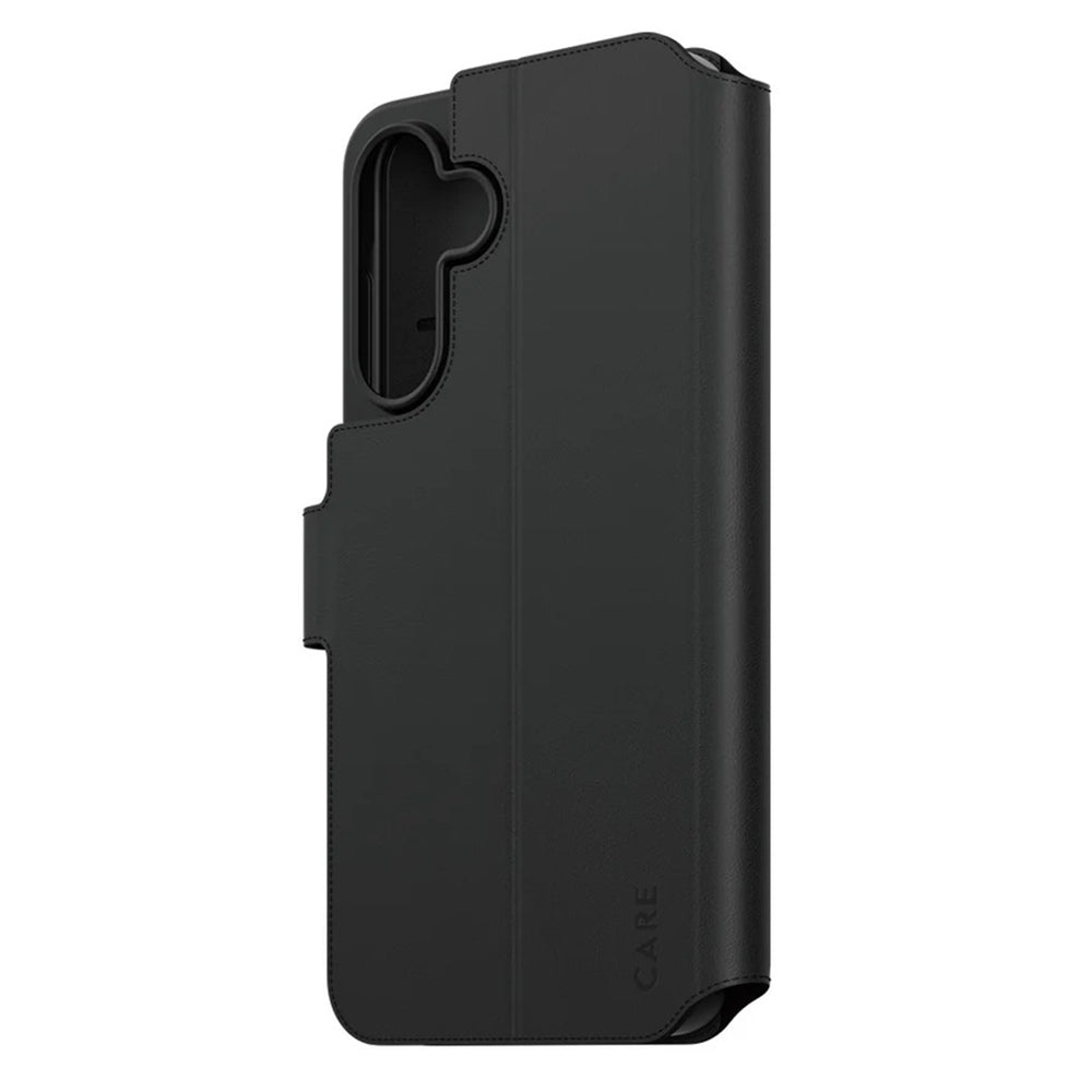Futrola za Samsung Galaxy A56 A566, PanzerGlass, Care Feature Kickstand Wallet, Crna