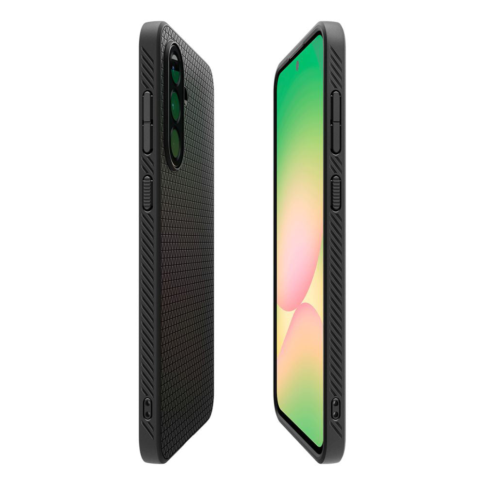Futrola za Samsung Galaxy A56 A566, Spigen, Liquid Air, Mat crna ACS09291